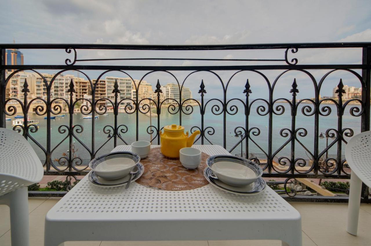 St Julians 2 Bedroom Apartment With Commanding Seaviews By Shortletsmalta Saint Julian's エクステリア 写真